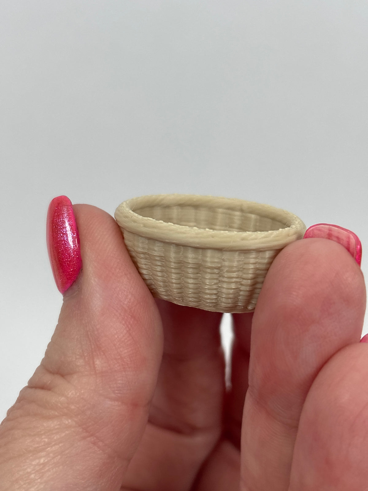 3D Printed Miniature Baskets – Small, Medium or Large