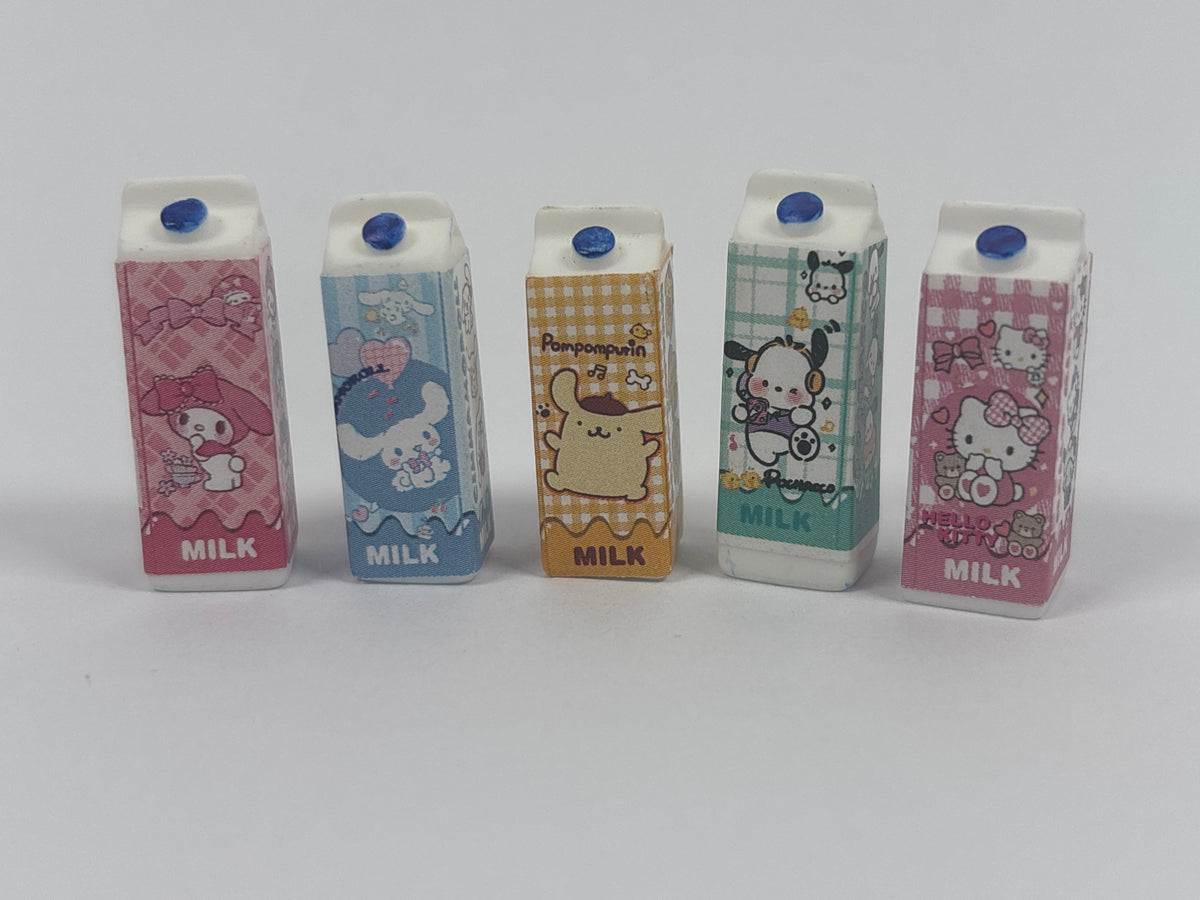 Miniature Character Milk Carton – Random Style