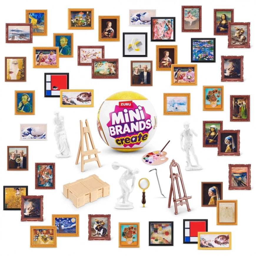 ZURU Mini Brands Create Mini Masterpieces Series 1 – Choose Your Mini