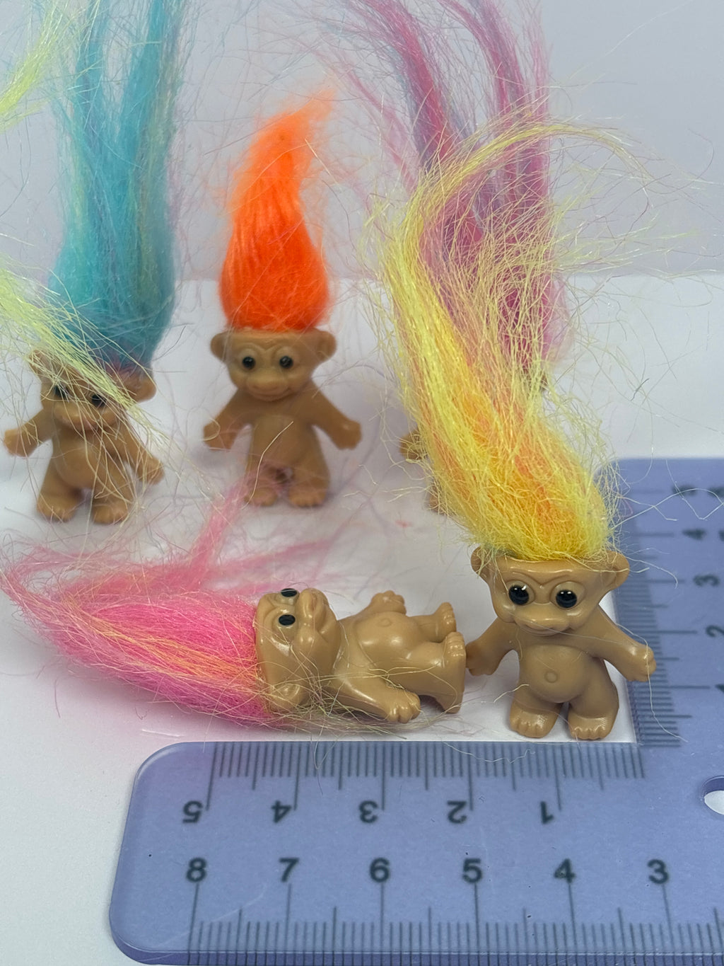 Vintage Retro Mini Troll Doll