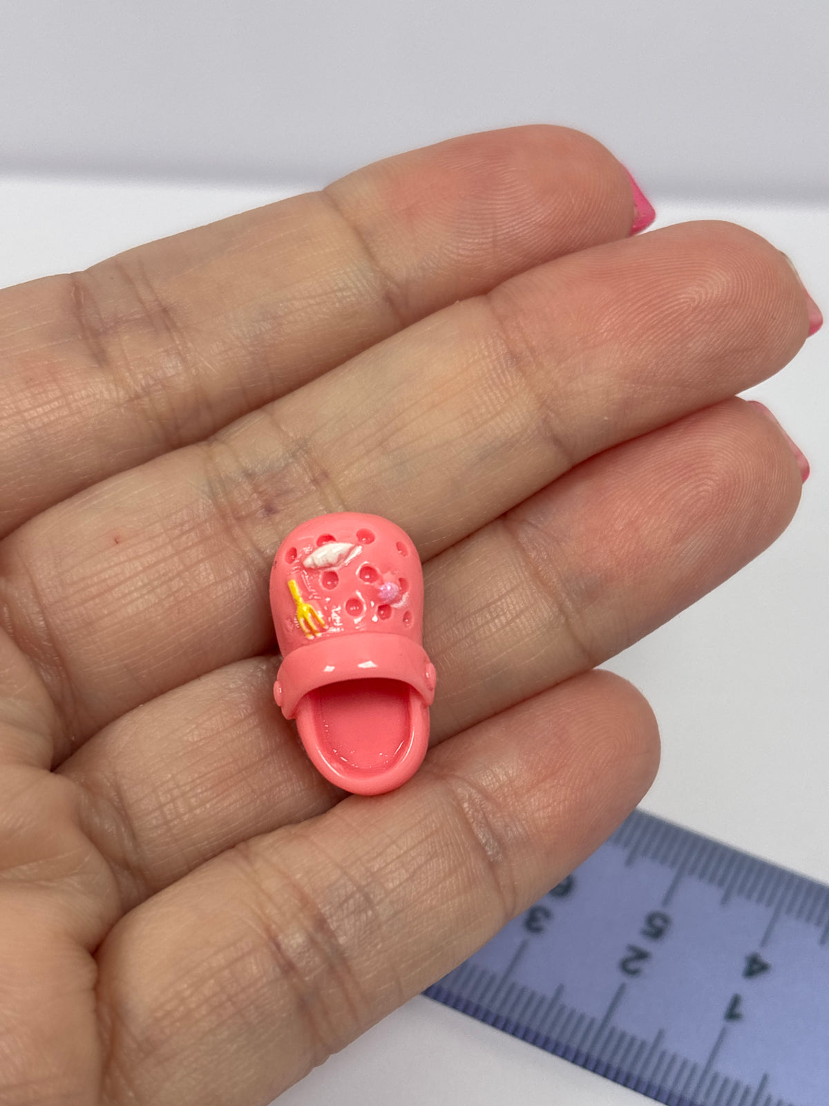 Miniature Resin Croc-Style Sandal – Various Colours