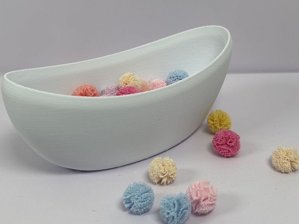 Miniature Bath Poufs – Pack of 3 – Random Colours
