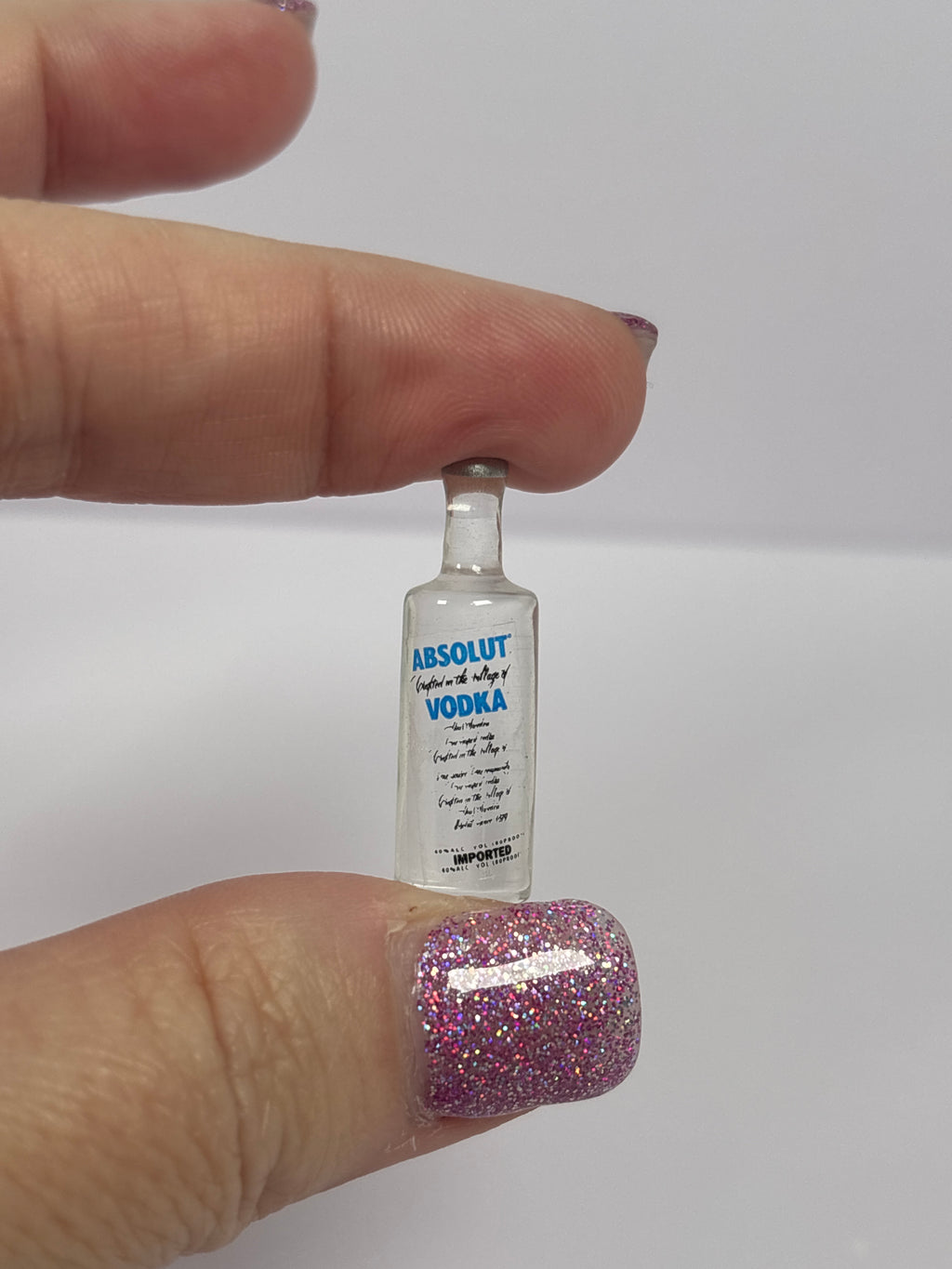 Miniature Vodka Bottle