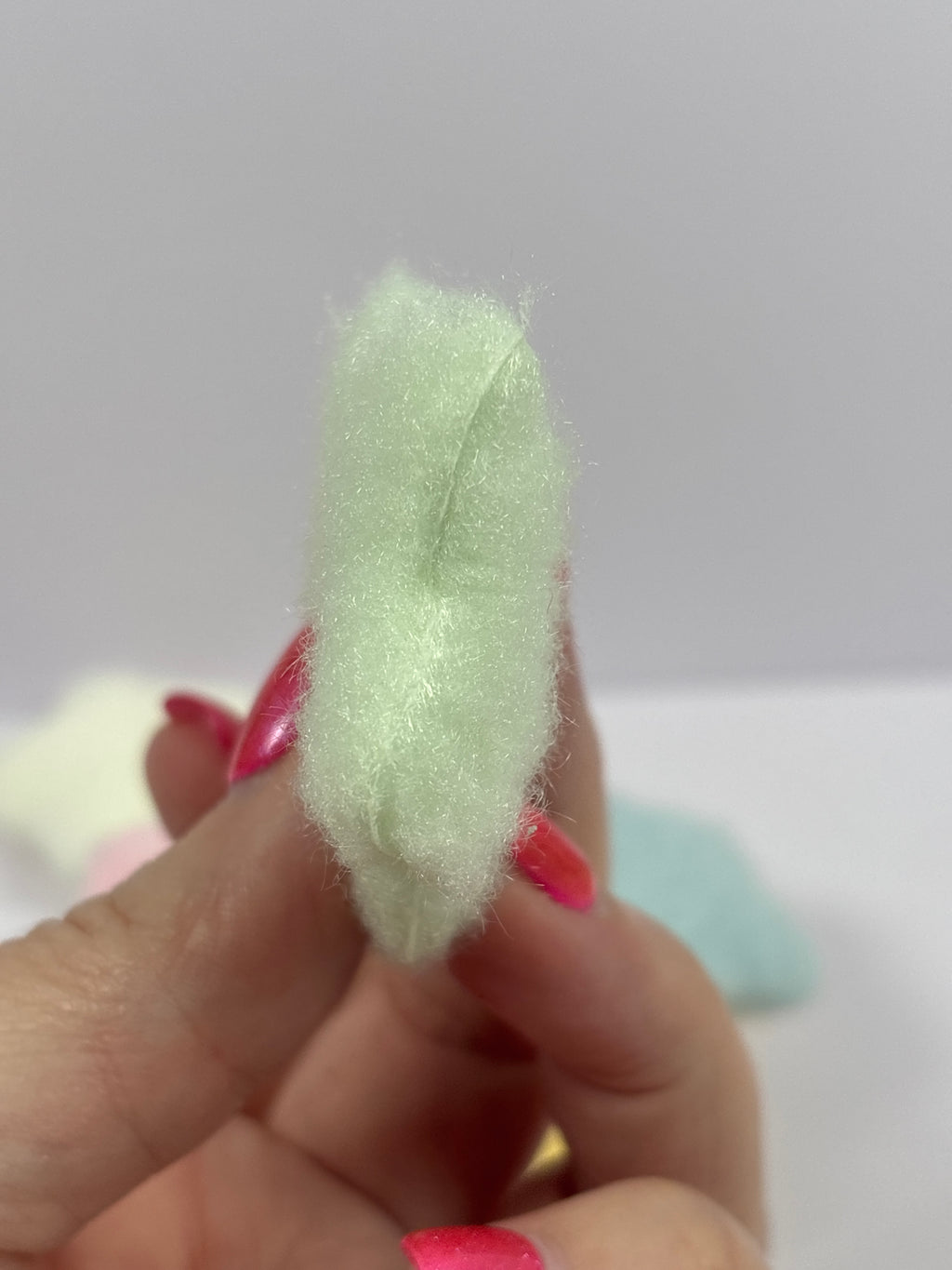 Miniature Fluffy Star Pillow – Soft Dollhouse Cushion