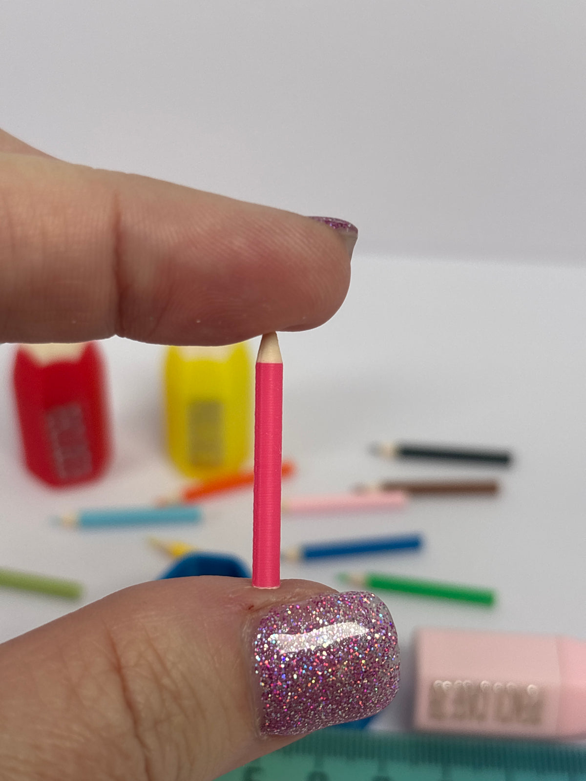 Miniature Pencils with 2-Piece Pencil Case