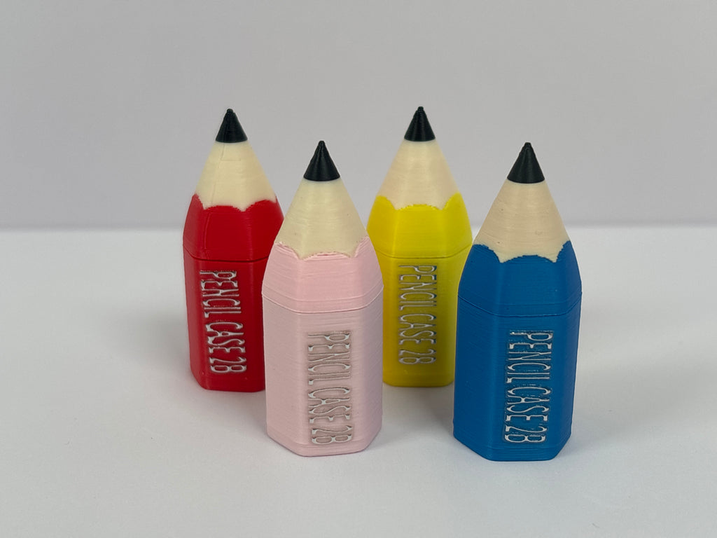 Miniature Pencils with 2-Piece Pencil Case