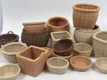 3D Printed Miniature Baskets – Small, Medium or Large