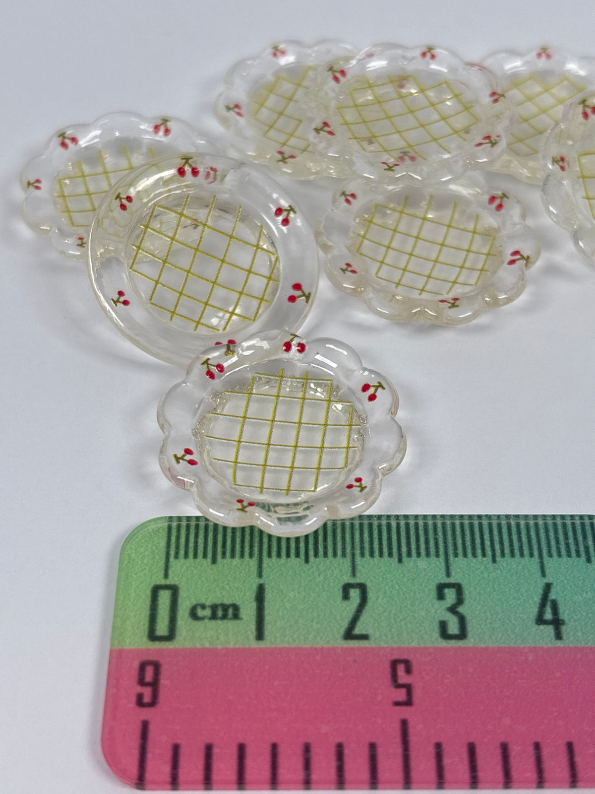 Miniature Party Plate – Cherry Style