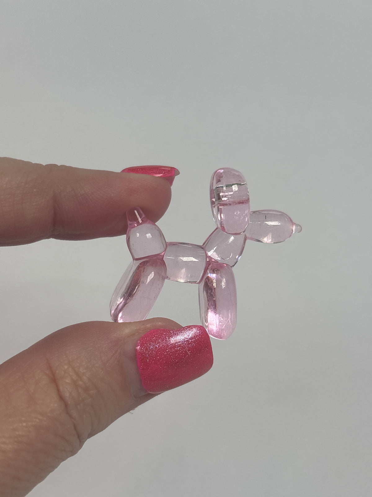 Miniature Glow-in-the-Dark Balloon Dog – Random Colour