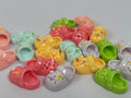 Miniature Resin Croc-Style Sandal – Various Colours