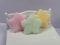 Miniature Fluffy Star Pillow – Soft Dollhouse Cushion