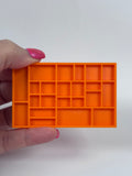 Miniature 3D Printed Trinket Shelf – Choose Your Colour