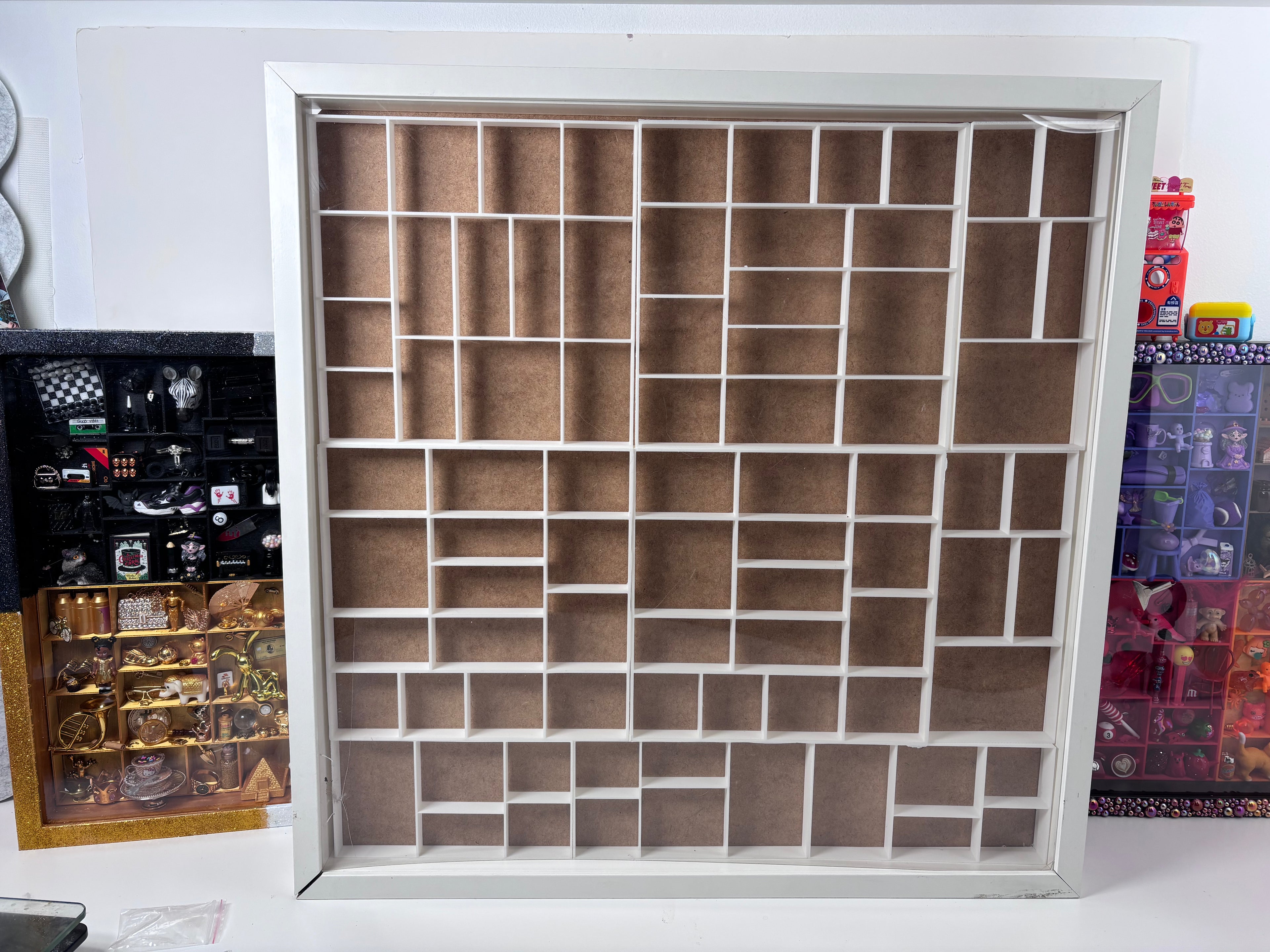Large 3D Printed Trinket Shelf – 53cm Upcycled Frame – FREE SHIPPING AU