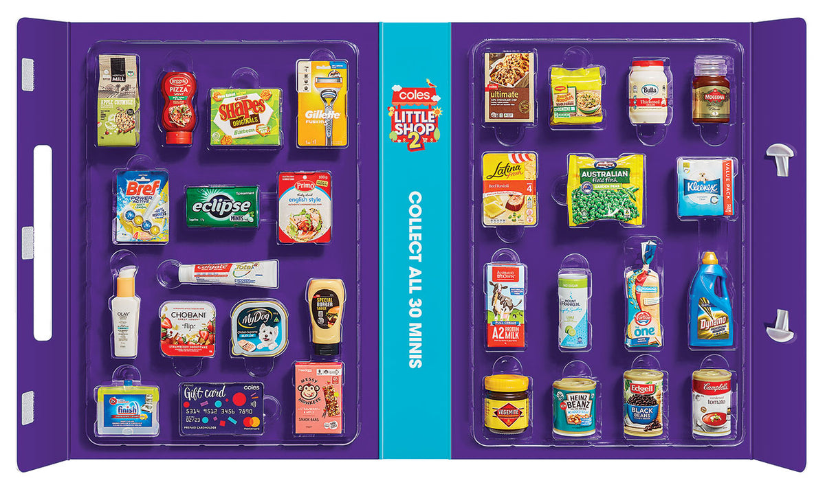 Coles Little Shop 2 Mini Collectables – Choose Your Mini