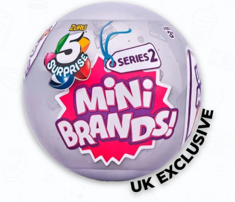 ZURU Mini Brands Series 2 UK Exclusive – Choose Your Mini
