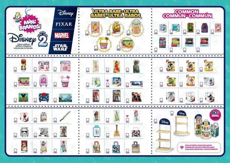ZURU Disney Store Mini Brands Series 2 – Choose Your Mini