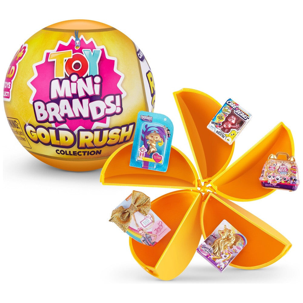 ZURU Toy Mini Brands Gold Rush Series 1 – Choose Your Mini