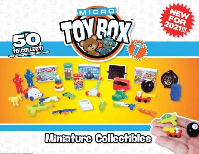 World's Smallest Micro Toy Box Series 1 — Choose Your Mini